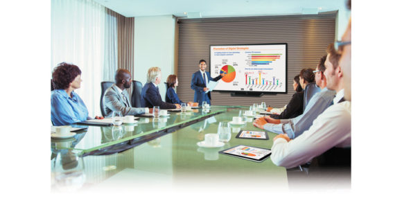 Display interattivi TH, dimensioni 70” e 80” risoluzione 4K